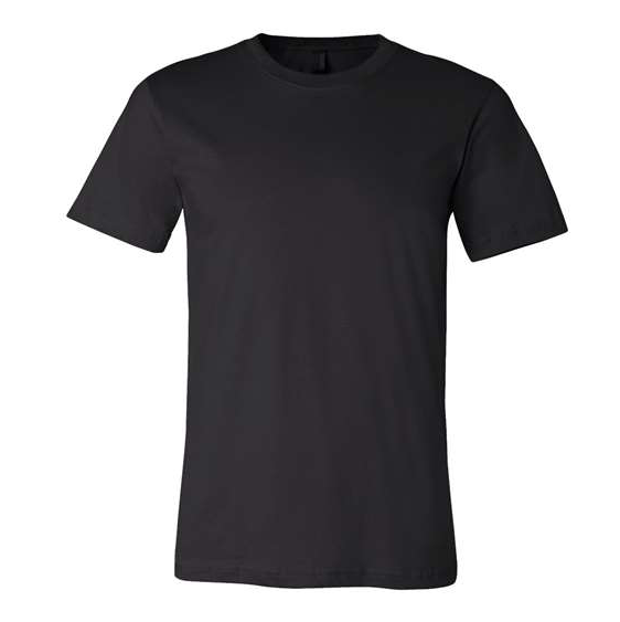 Black Solid Unisex T-Shirt