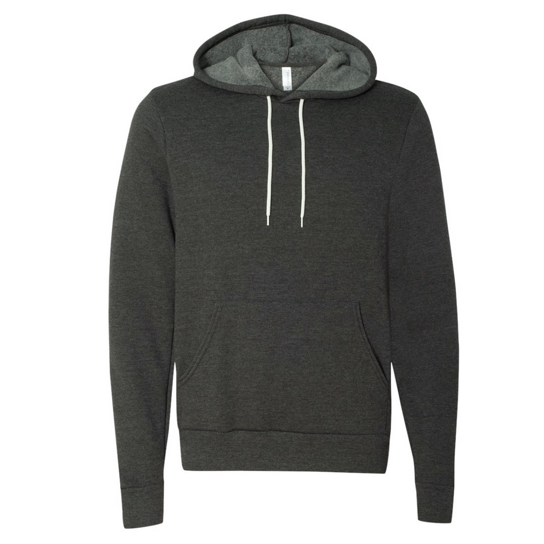 Charcoal Solid Unisex Classic Hoodie