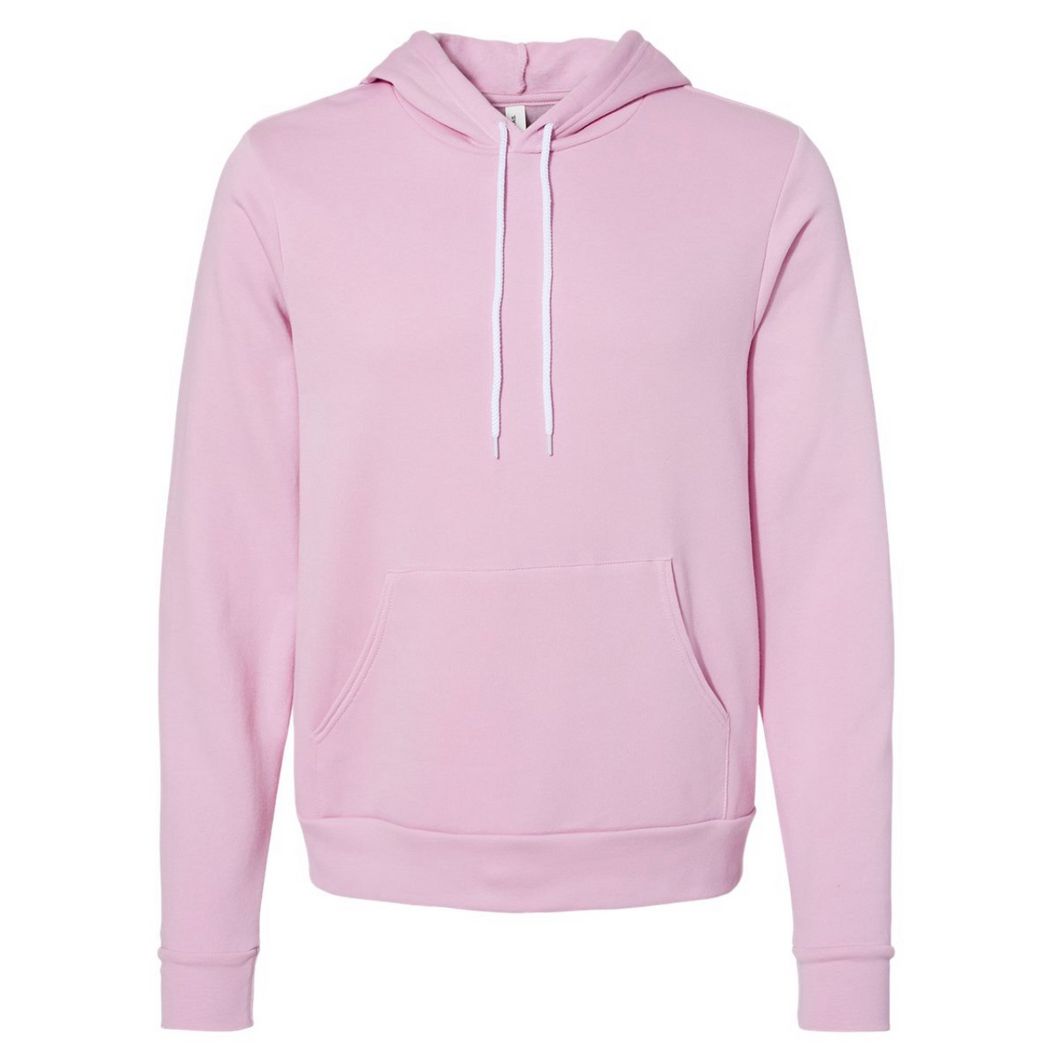 Light Pink Solid Unisex Classic Hoodie