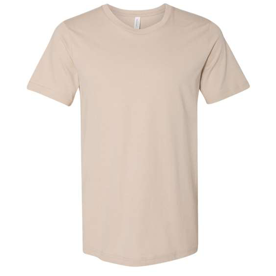 Tan Solid Unisex T-Shirt