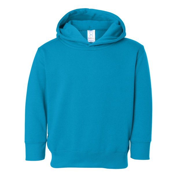 Turquoise Solid Baby Hoodie