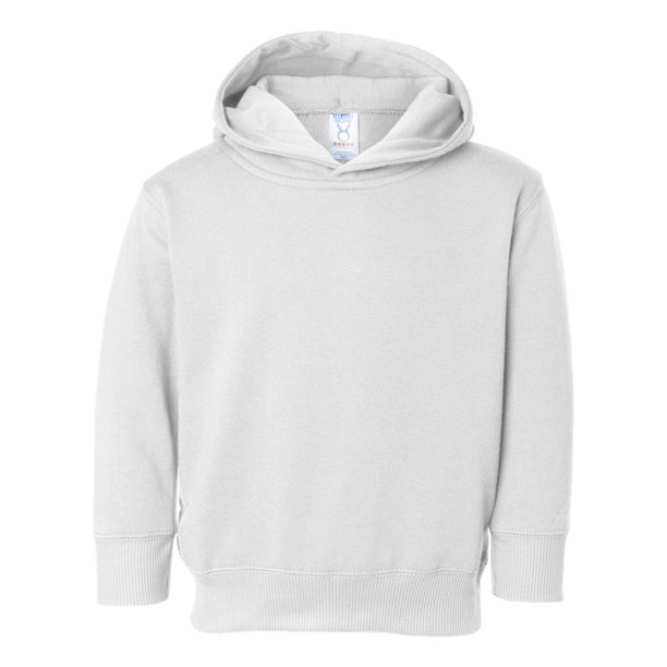 White Solid Baby Hoodie